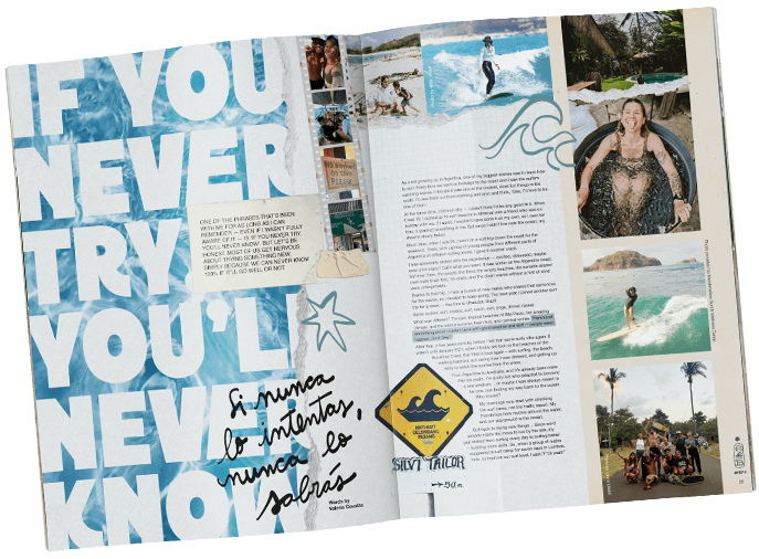 Smorgasboarder magazine spread