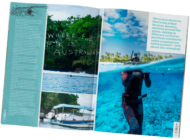 Smorgasboarder magazine spread